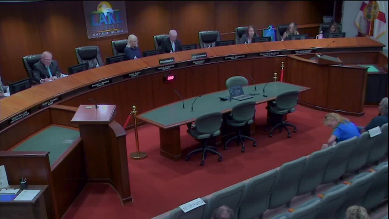 Lake County Commission Meeting June 9, 2026